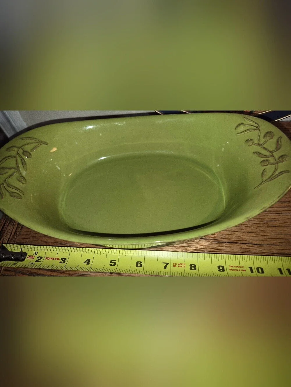 Cerutil Stoneware Portugal Lime Green 12